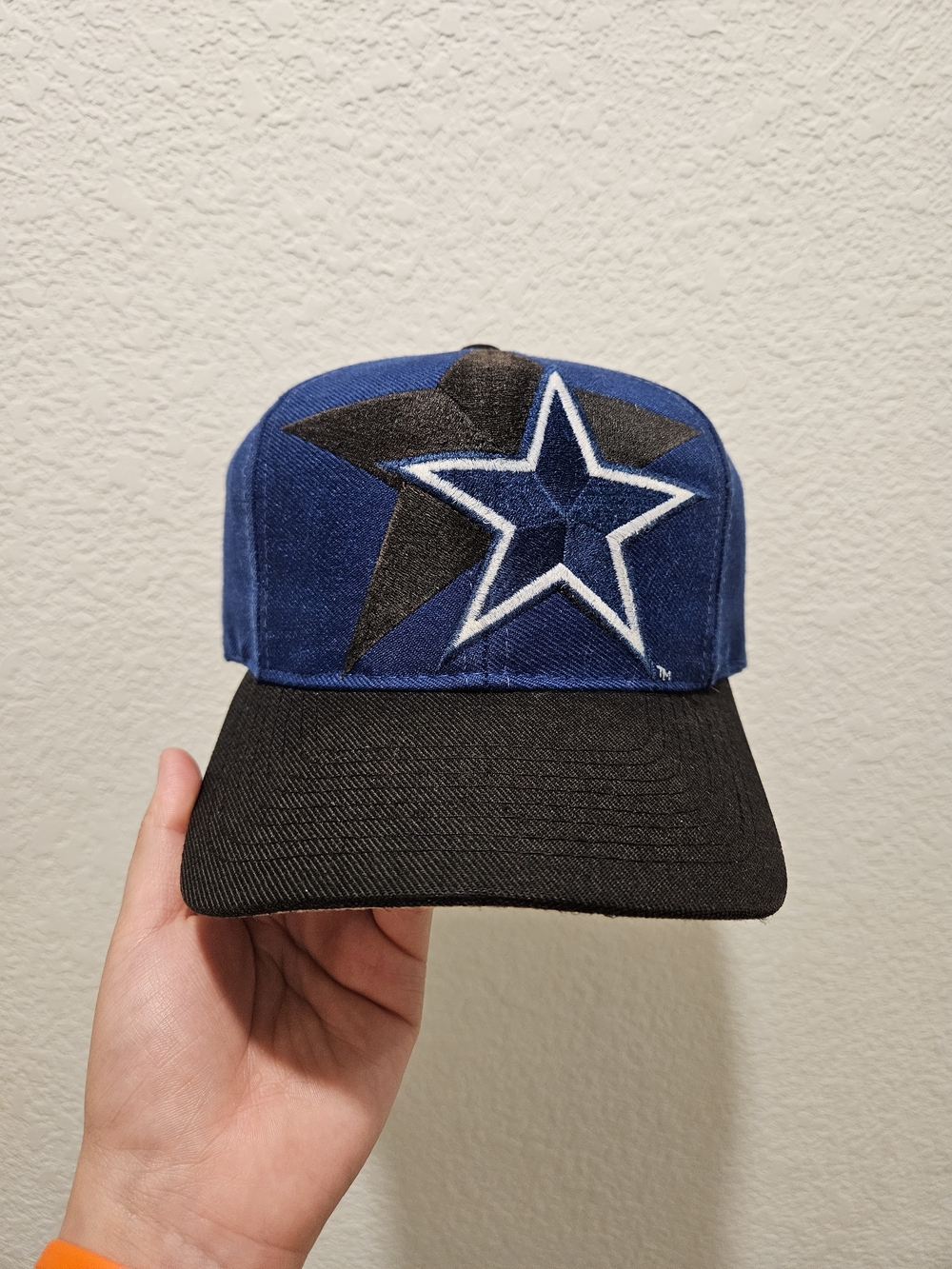 Pearson Blue and Black Patch Logo Cap